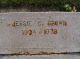 Photo of headstones/thumb_Jessie Christie McLeod d1978 hdstn Ruthilda Cem, Biggar, SK